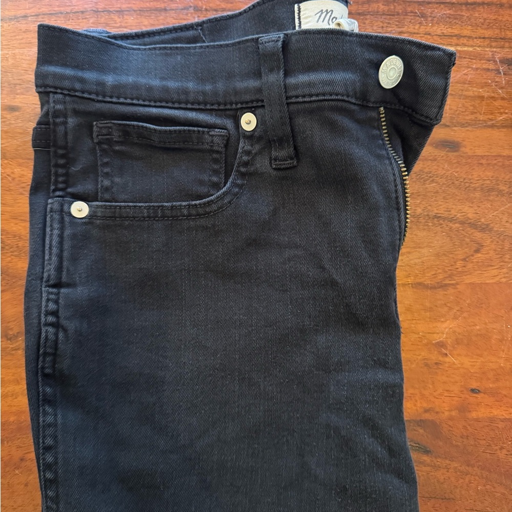 Madewell Black 10" High-Rise Skinny Jeans | sz 29 Black